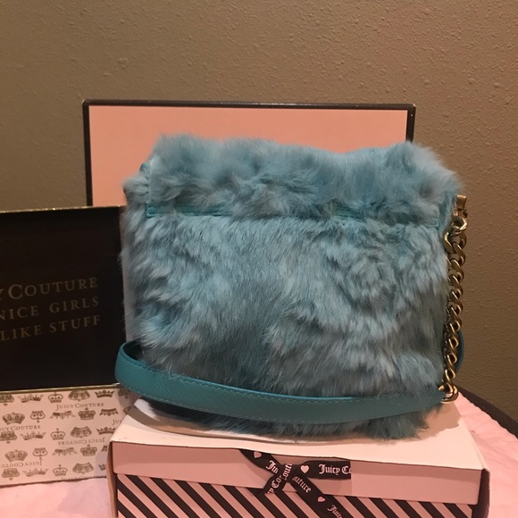 Juicy Couture vintage rabbit and cowhide purse - Picture 3 of 12